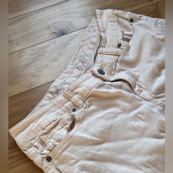 The Limited Denim 678 Cream Color Skinny Jeans Women’s Size 6 - Picture 2 of 7